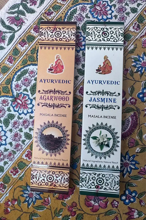Namaste Ayurvedic Masala Agarwood Incense Sticks