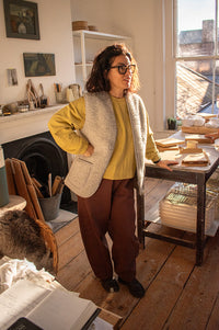 Le Bon Shoppe Naturelle Ochre Top - The Mercantile London