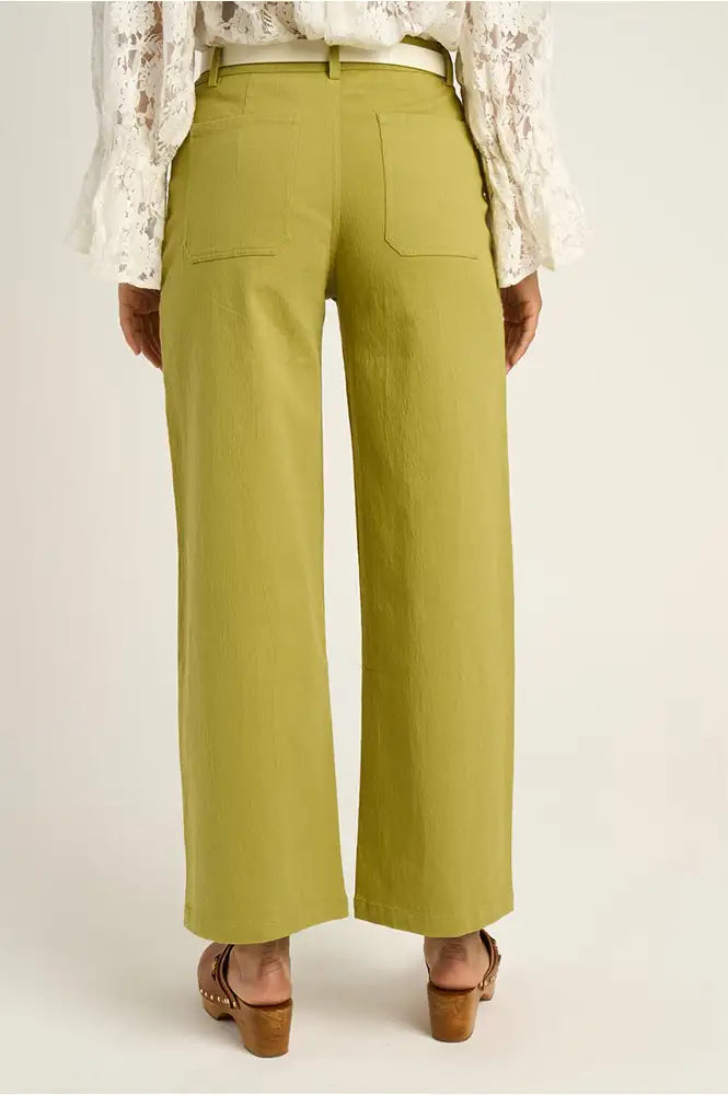 Petite Mendigote Garance Pistachio Trousers - The Mercantile London