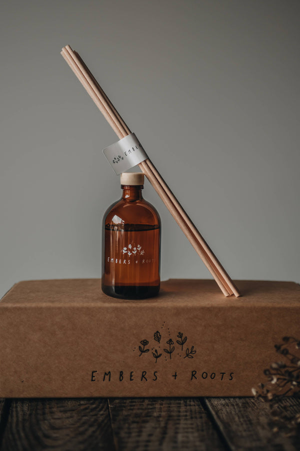Embers & Roots Blackberry Bush Reed Diffuser - The Mercantile London