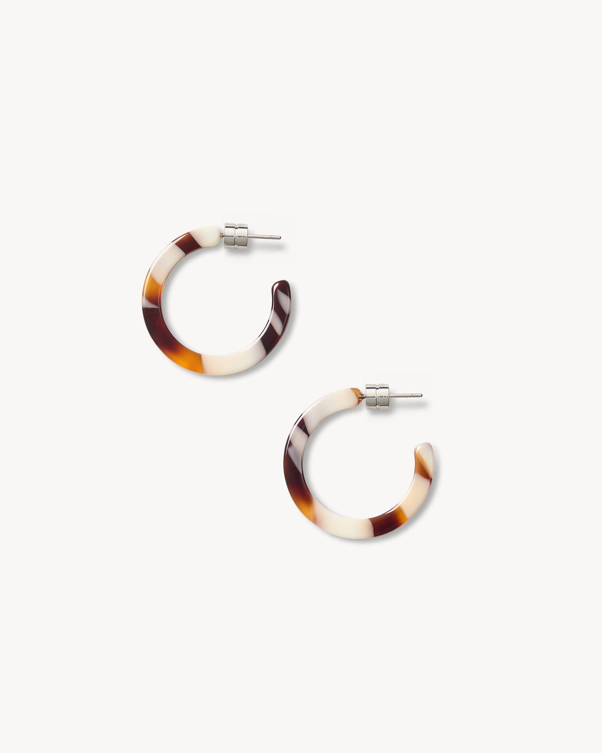 Machete Mini Hoops in Mocha RESIZE - The Mercantile London
