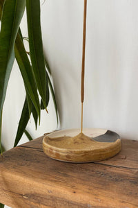 Hannah Bigley Stoneware Ceramic Mountain Incense Holder - The Mercantile London