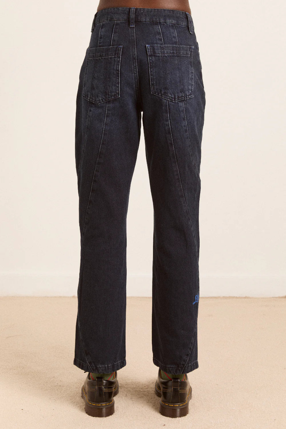 Damson Madder Juli Wavy Seam Jeans - The Mercantile London