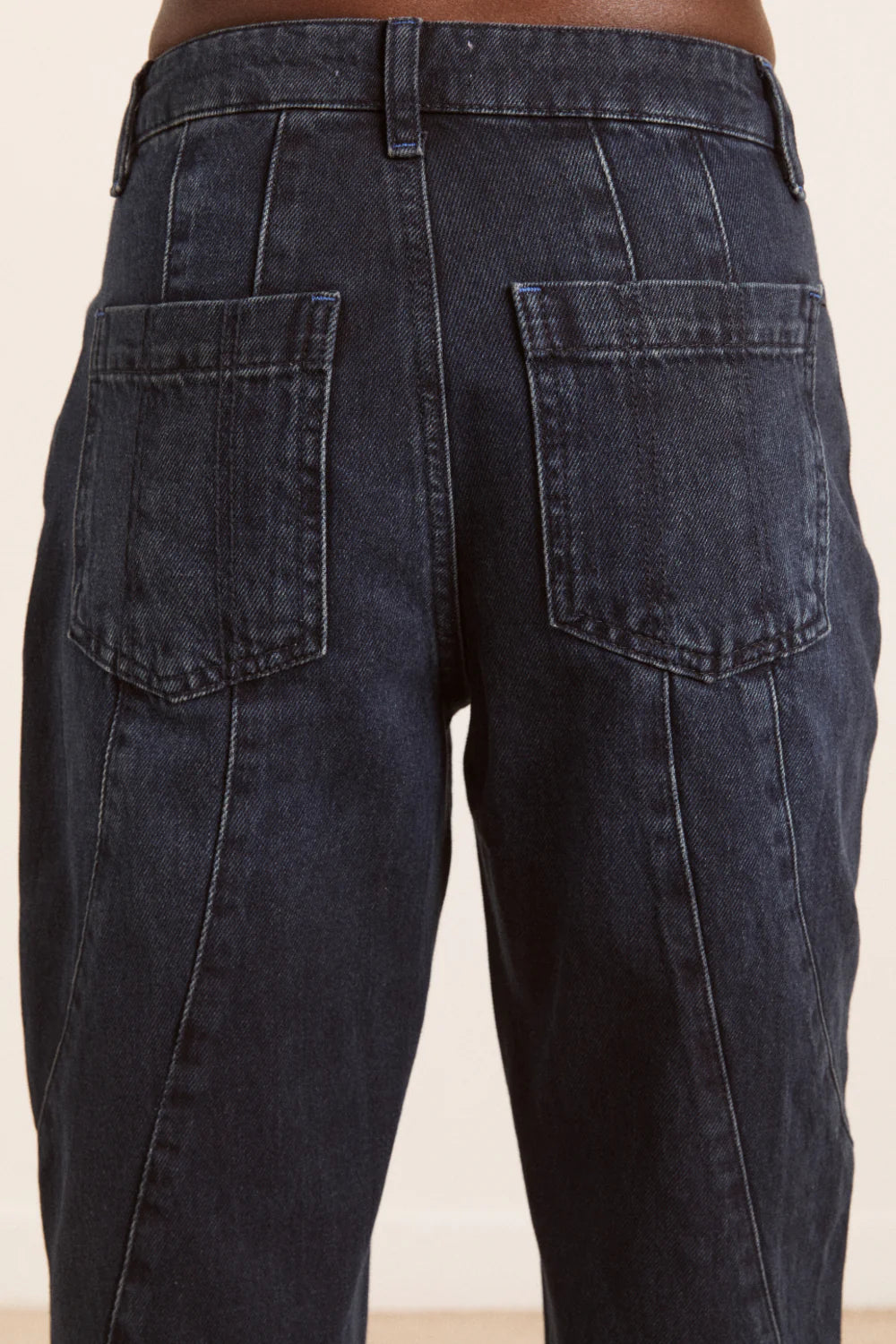 Damson Madder Juli Wavy Seam Jeans - The Mercantile London