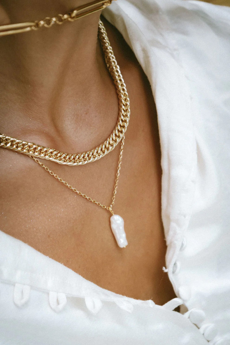 SS24 Formation Alessia Freshwater Pearl Necklace - The Mercantile London