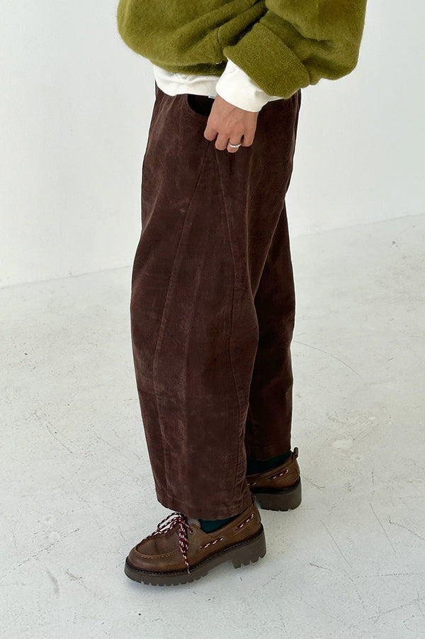 Le Bon Shoppe Arc Corduroy Chocolate Pants - The Mercantile London