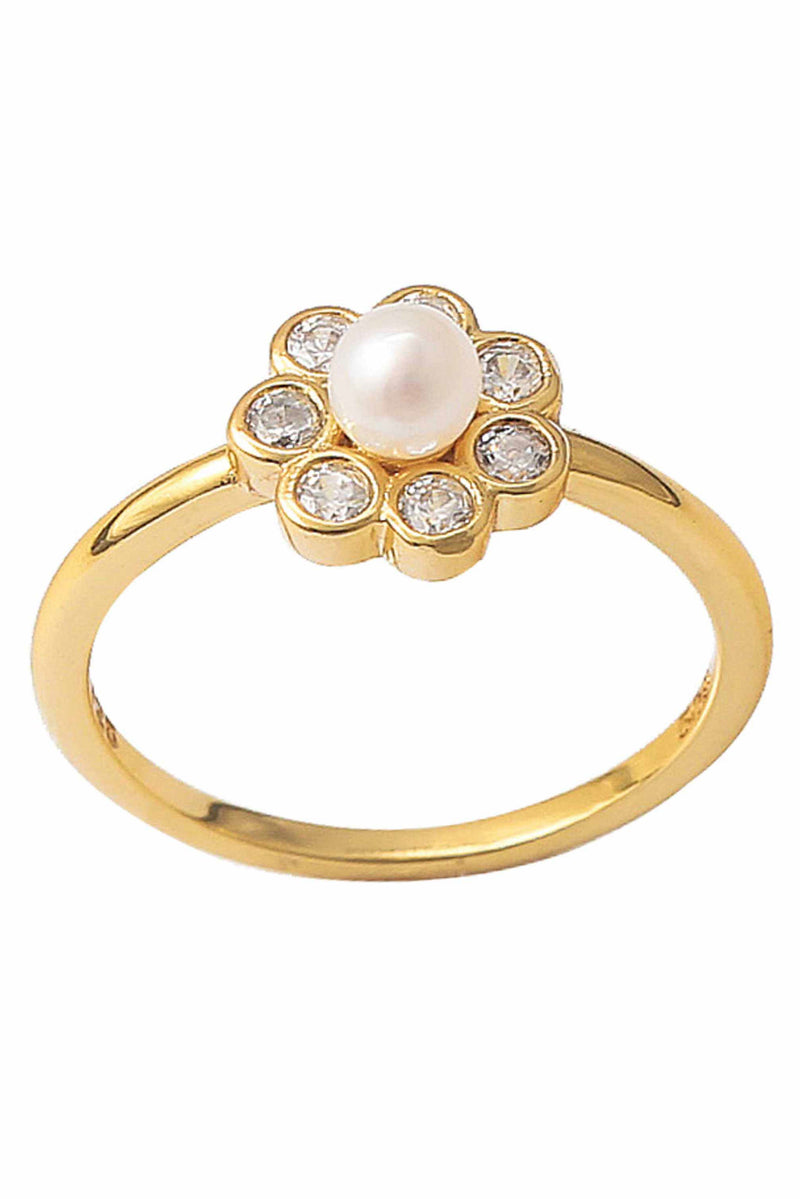 AW 23 Hultquist Aya Flower Ring - The Mercantile London