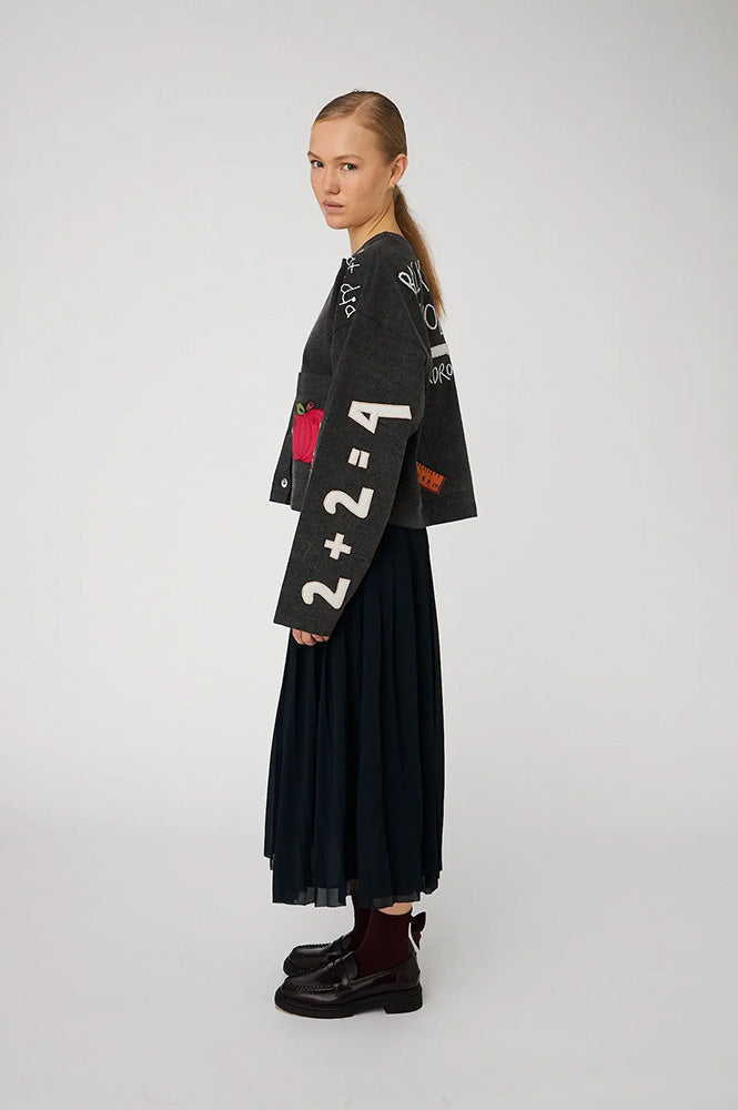 Stella Nova Back To School Almost Black Jacket - The Mercantile London