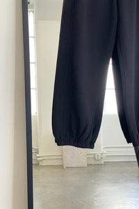 Le Bon Shoppe French Terry Black Balloon Pants - The Mercantile London