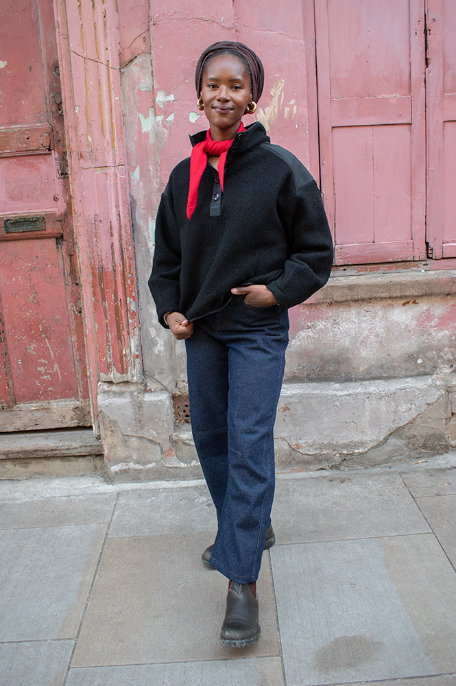 Sacrécoeur Jaya Black Jacket - The Mercantile London