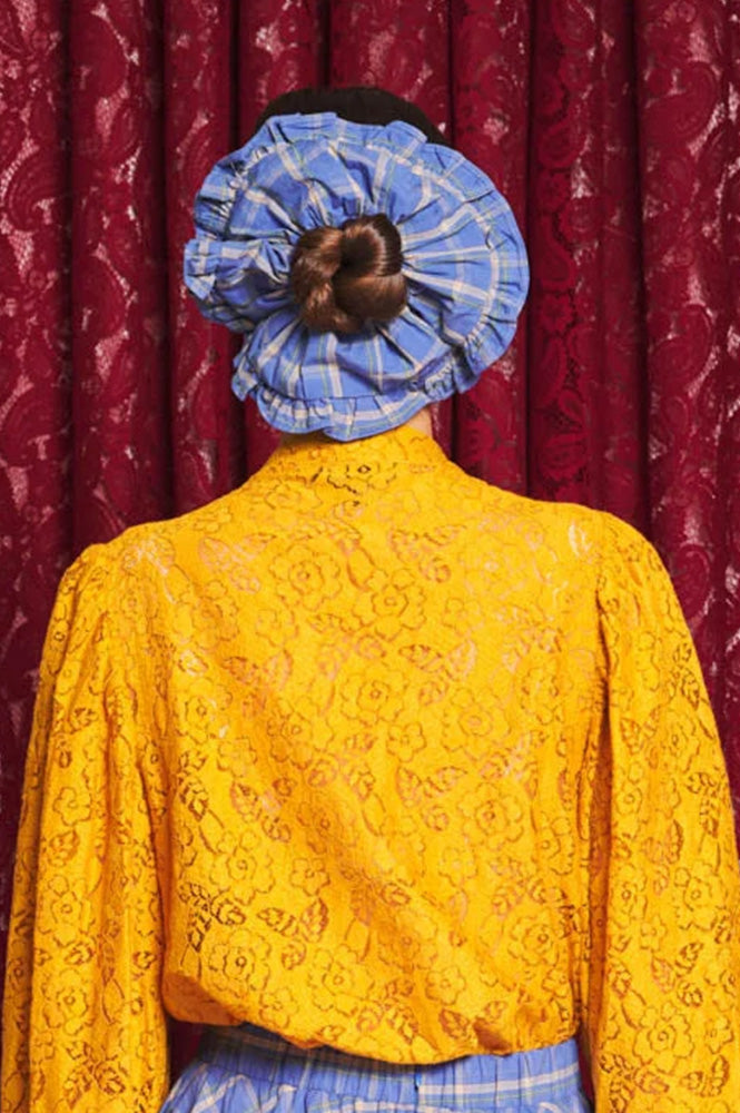 Sister Jane Lumina Check Scrunchie