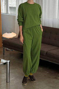 Le Bon Shoppe Collard Green Balloon Pants - The Mercantile London