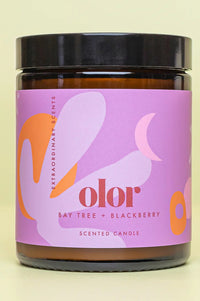 Olor Bay Tree + Blackberry Jar Candle - The Mercantile London