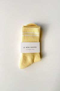 Le Bon Shoppe Boyfriend Lemonade Socks - The Mercantile London