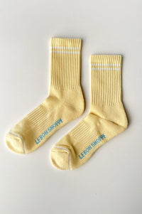 Le Bon Shoppe Boyfriend Lemonade Socks - The Mercantile London