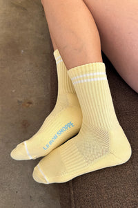 Le Bon Shoppe Boyfriend Lemonade Socks - The Mercantile London
