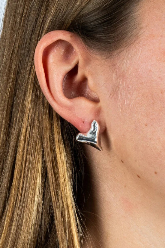 Briwok Mako Silver Earrings - The Mercantile London