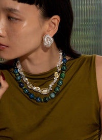 By Alona Lolita Earring in Silver - The Mercantile London