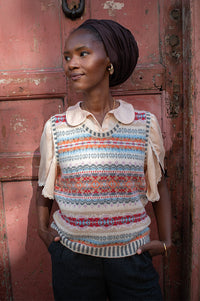 Eribé Westray Mallaig Knitted Vest - The Mercantile London