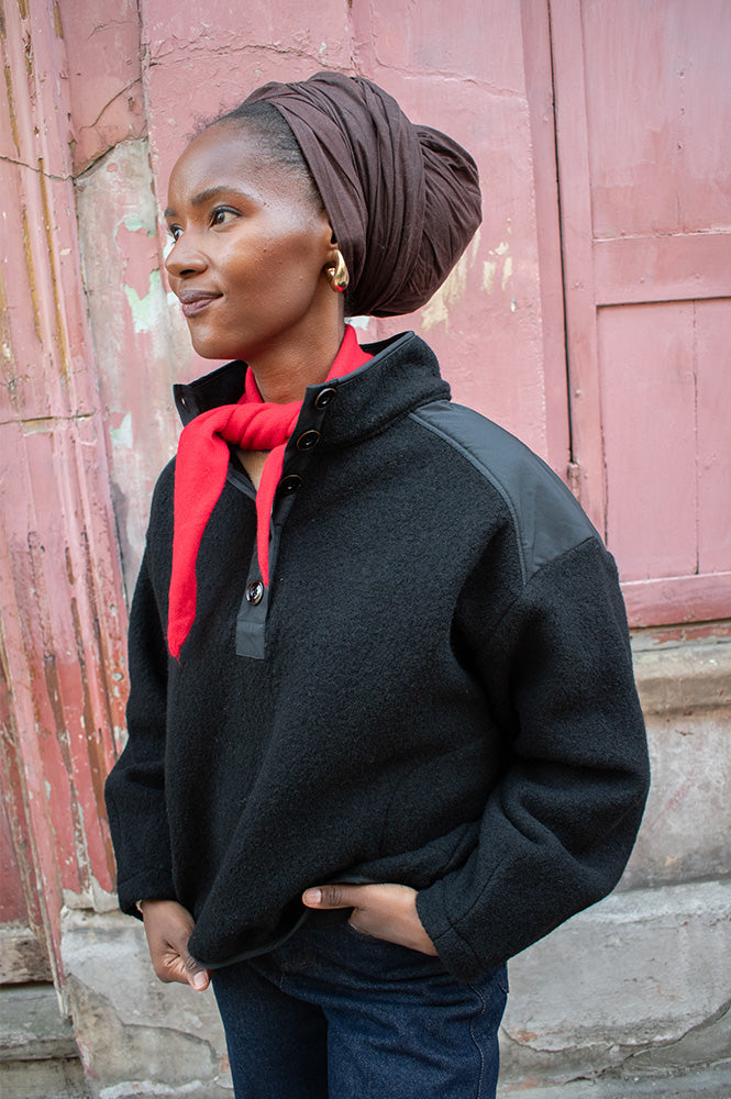 Sacrécoeur Jaya Black Jacket - The Mercantile London