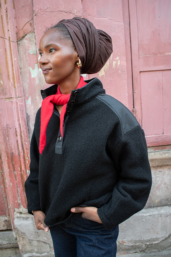 Sacrécoeur Jaya Black Jacket - The Mercantile London