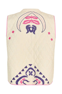 Lolly's Laundry Cairo Creme Vest - The Mercantile London