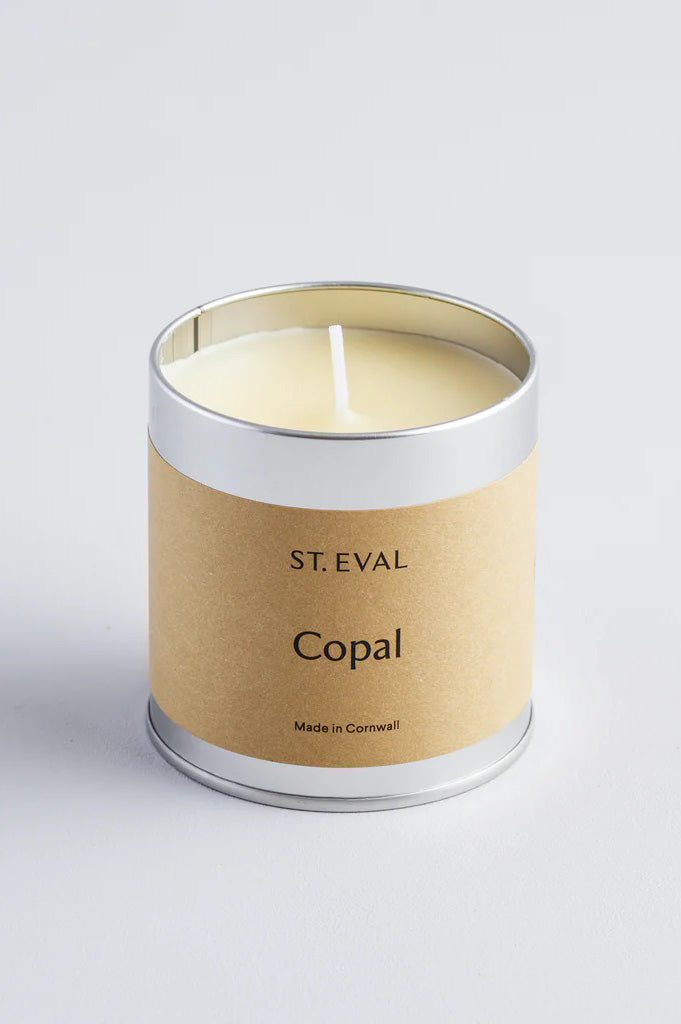 St Eval Copal Scented Tin - The Mercantile London
