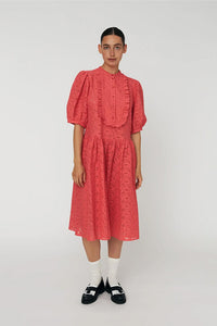 Stella Nova Summer Coral Lace Dress - The Mercantile London
