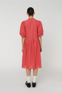 Stella Nova Summer Coral Lace Dress - The Mercantile London
