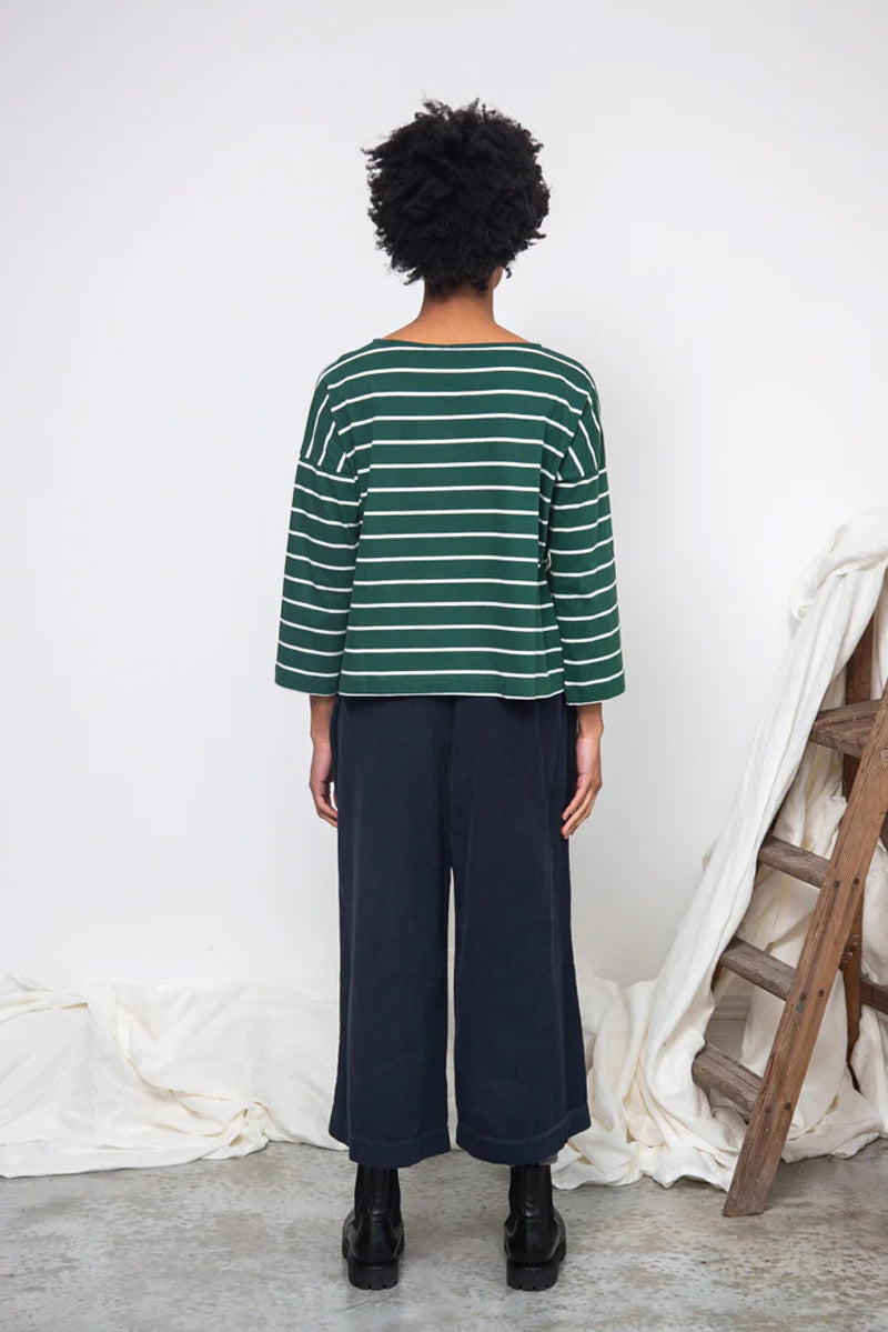 Beaumont Organic Evora Navy Night Sky Corduroy Trousers - The Mercantile London