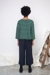 Beaumont Organic Evora Navy Night Sky Corduroy Trousers - The Mercantile London