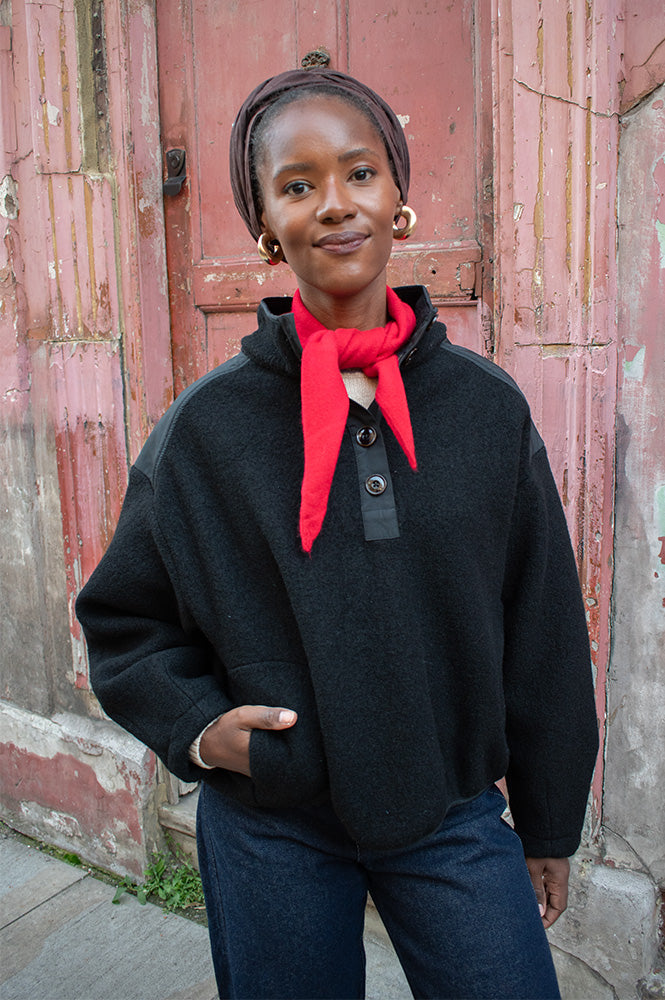 Sacrécoeur Jaya Black Jacket - The Mercantile London