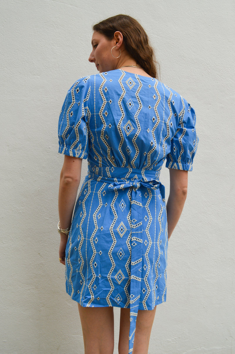 Suncoo Clem Blue Dress - The Mercantile London