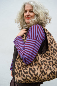 Baum Und Pferdgarten Kleova Camel Leopard Shoulder Bag - The Mercantile London