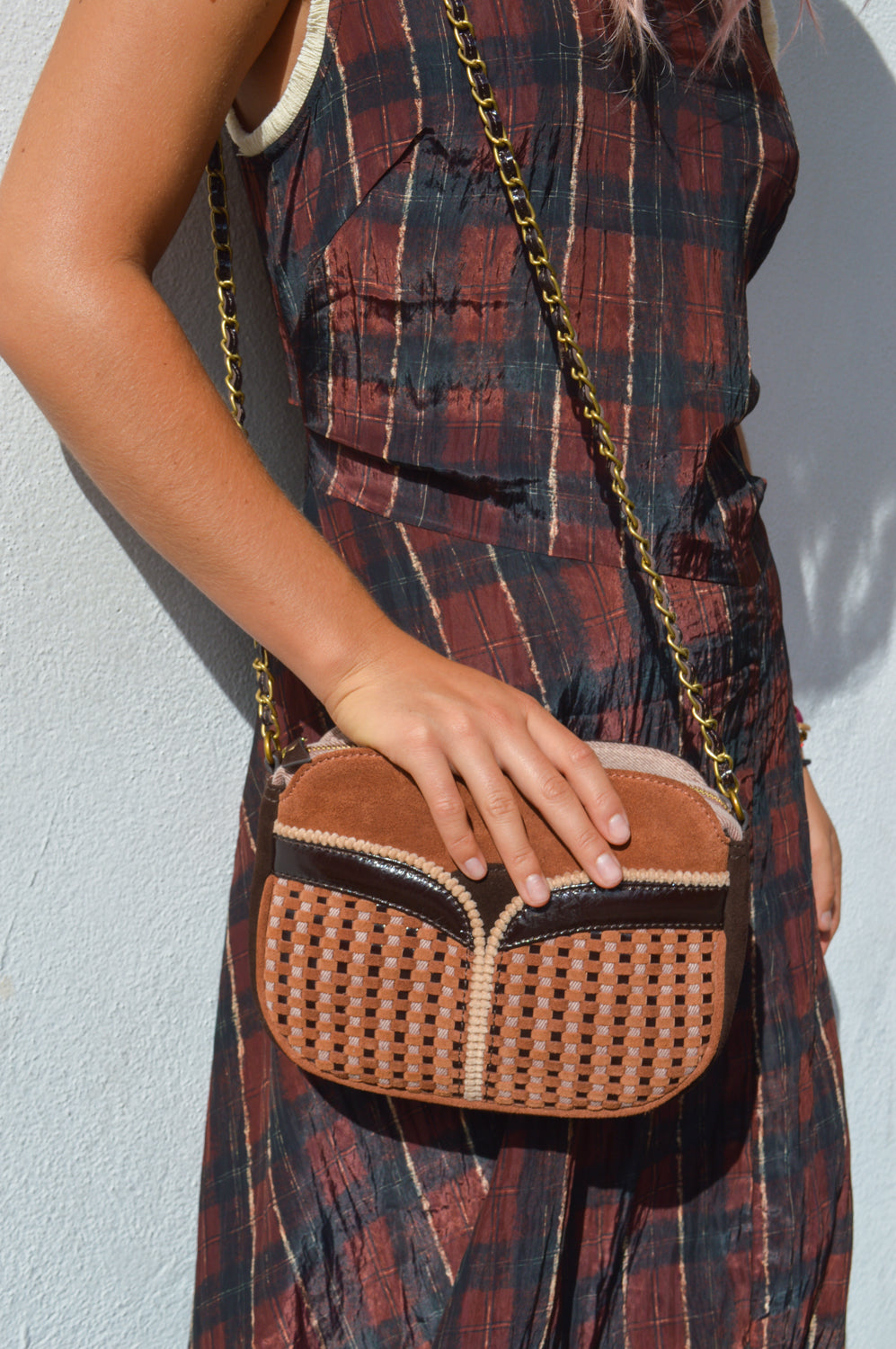 Sessùn Divine Arty Brown Shoulder Bag – The Mercantile London