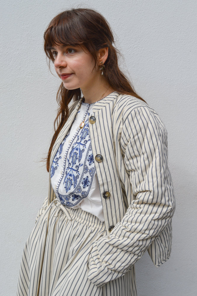Lolly's Laundry Molly White Top - The Mercantile London
