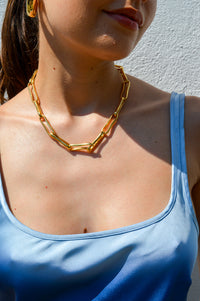 Shyla Chunky Link Necklace - The Mercantile London