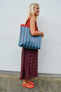 Amente Check Pleated Cami Dress - The Mercantile London