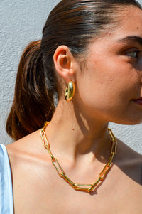 Shyla Chunky Link Necklace - The Mercantile London