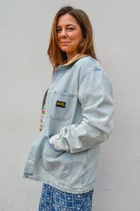 Stan Ray Lite Blue Denim Coverall Jacket - The Mercantile London