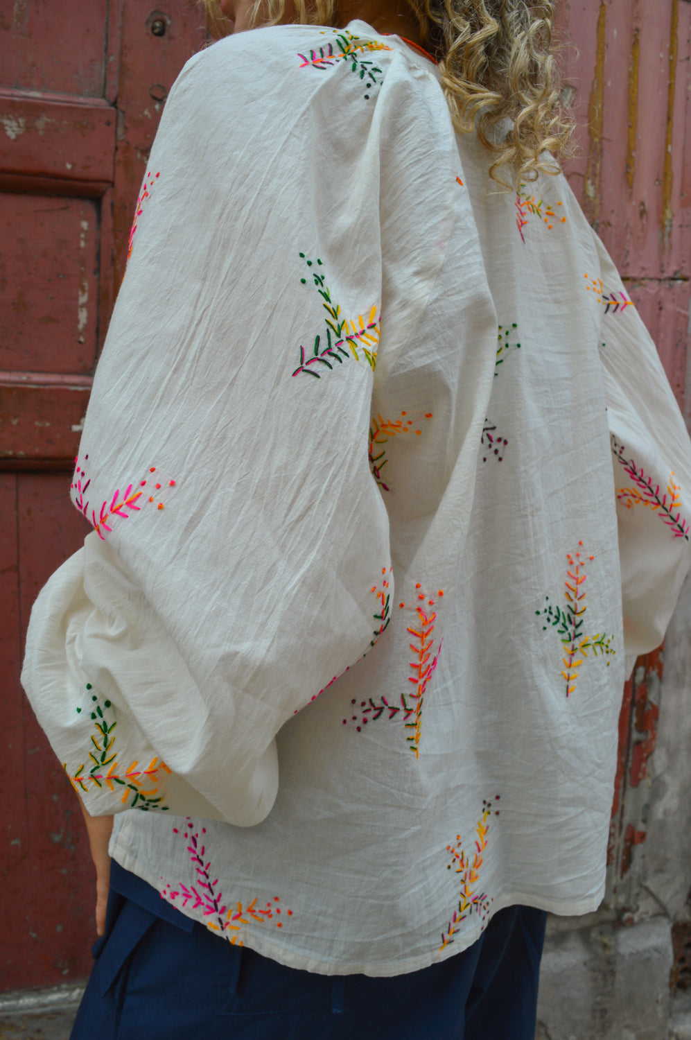 Lolly's Laundry Hailey Cream Shirt - The Mercantile London