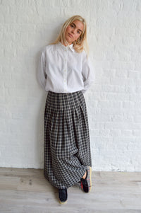 Basic Apparel Vilde White Loose Shirt - The Mercantile London