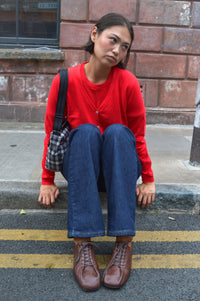 Numph Cally Goji Berry Cardigan