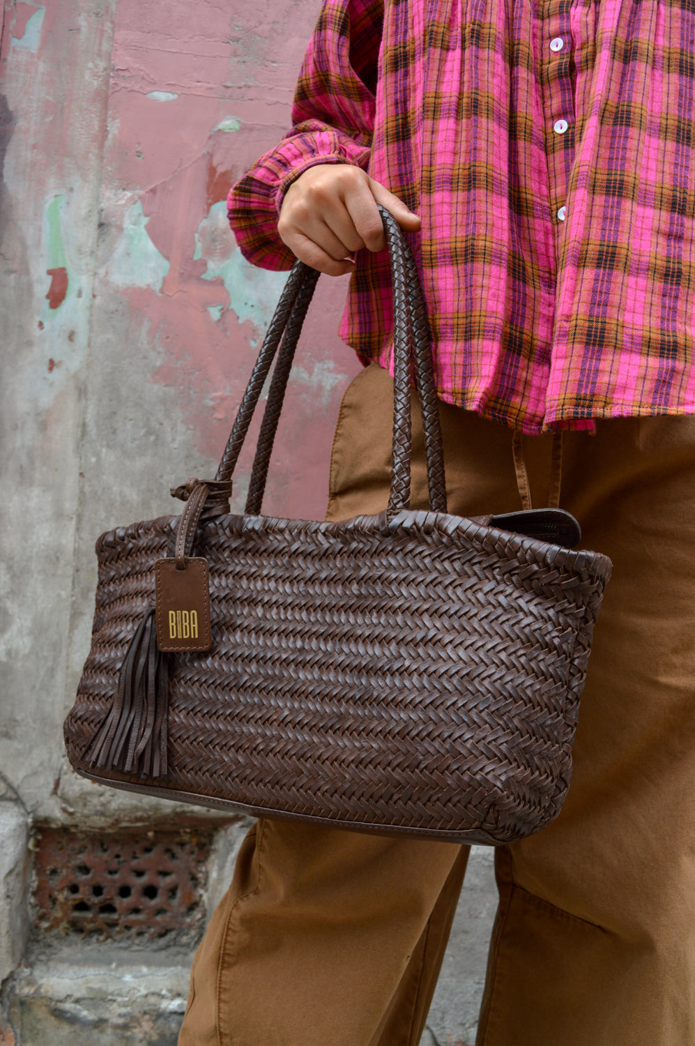 Biba Perkins Dark Brown Shoulder Bag - The Mercantile London