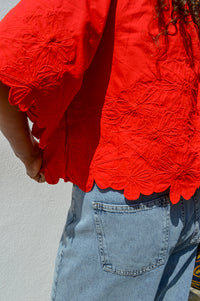 Object Kamma Barbados Cherry Blouse - The Mercantile London