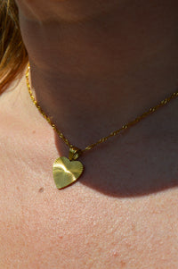 Lunar Heart Pendant Necklace - The Mercantile London