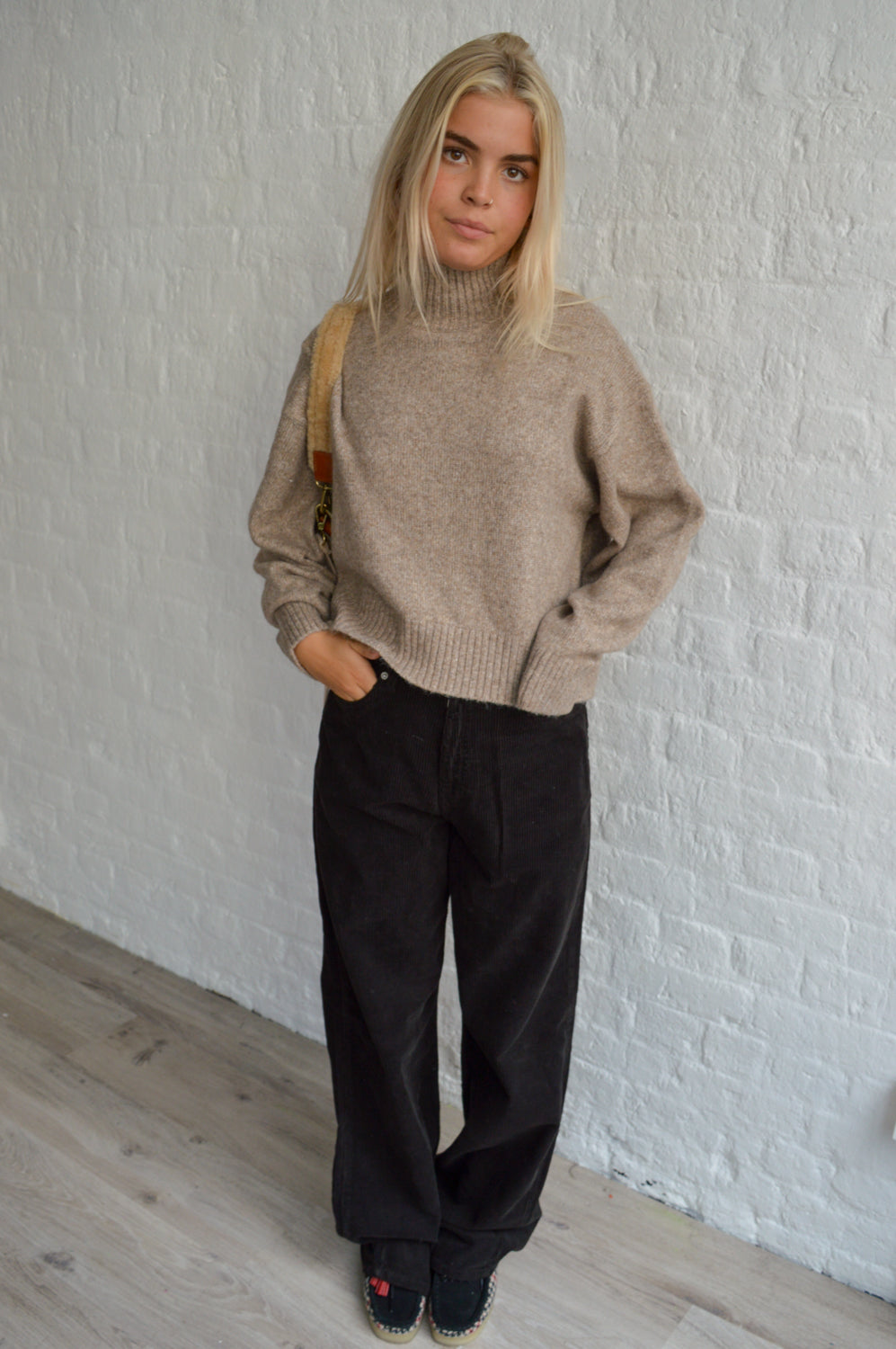 Dr Denim Donna Black Cord Jeans - The Mercantile London