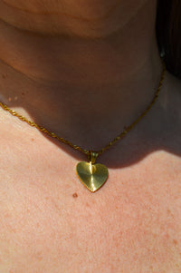 Lunar Heart Pendant Necklace - The Mercantile London