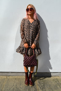 Baum Und Pferdgarten Agnel Leopard Print Dress - The Mercantile London