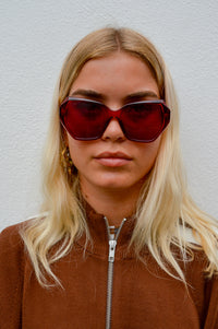 Eco Shades Lucia Red Sunglasses - The Mercantile London